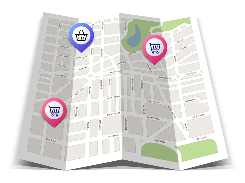 Shopping Map.
